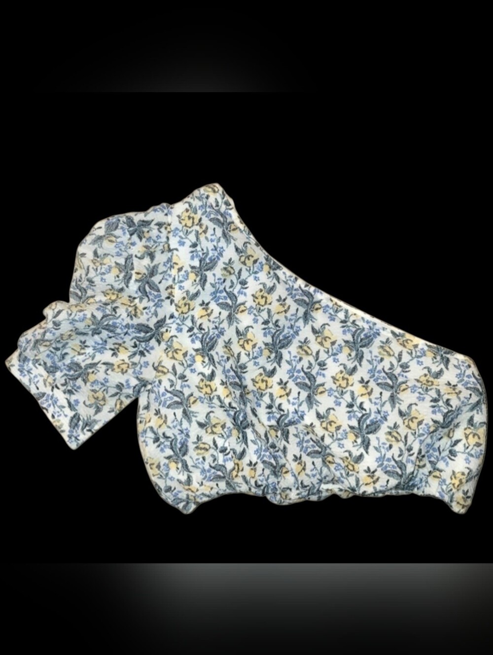 NWT Saks Fifth Avenue En Saison Floral One-Shoulder Top